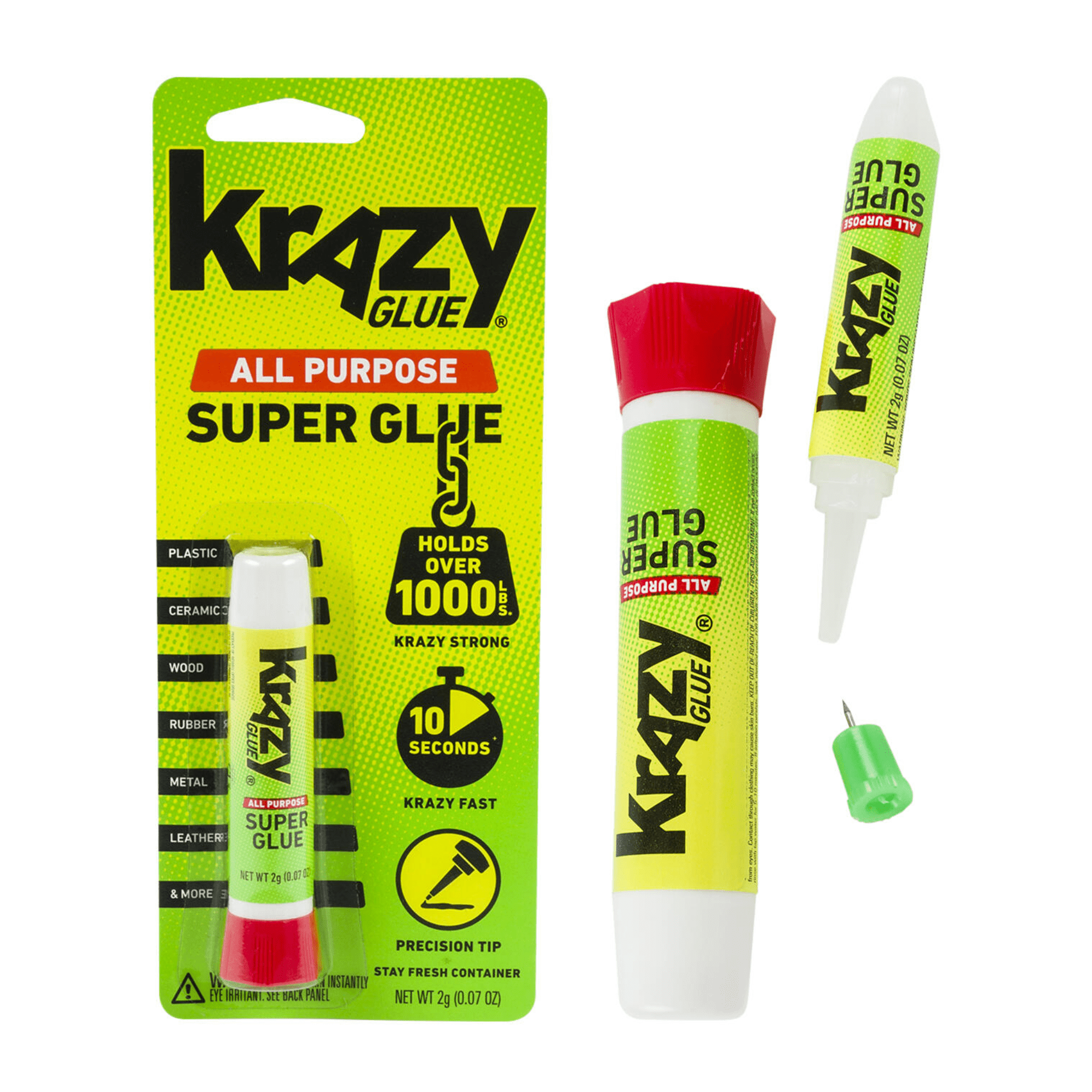 Krazy® Glue All-Purpose Super Glue Singles, 1 ct - Foods Co.