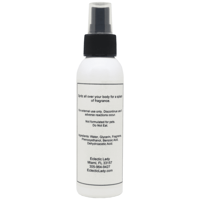 Orange Creamsicle Body Spray, Eclectic Lady, Hydrating Mist