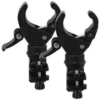 AURARMLET 2Pcs Walking Stick Crutch Holders Black Compact Design for Daily Use by Elderly