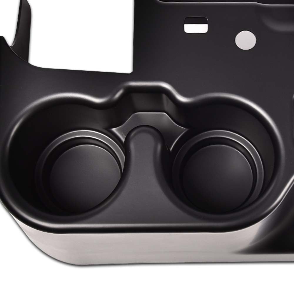 CROSSDESIGN Center Console Cup Holder Fit for 1999-2001 Ford F250 F350 F450 F550