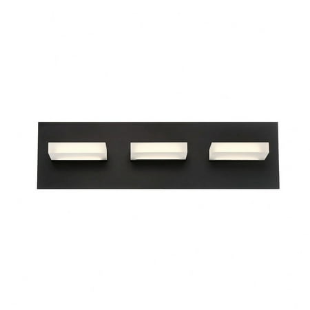 

18 inch 15W 3 Led Bath Bar-Black Finish Bailey Street Home 79-Bel-4187020
