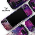 thumbnail image 5 of Design Skinz - Compatible with Steam Deck - Skin Decal Protective Scratch-Resistant Removable Vinyl Wrap Cover - Vibrant Sparkly Pink Space, 5 of 5