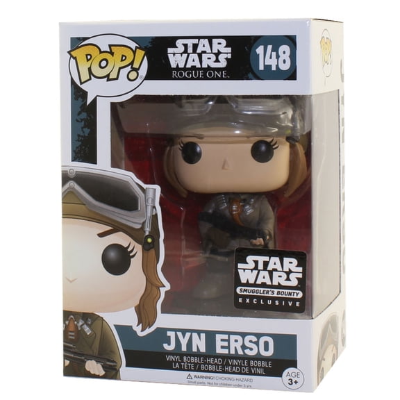 Funko POP! Star Wars Smuggler's Bounty Vinyl Bobble-Head - JYN ERSO (Mountain Gear) #148 *Exclusive*