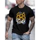 thumbnail image 1 of [Summer Perfect Short Sleeve T-Shirt] Men's Casual Short Sleeve T-Shirt with Sunflower Print - Soft Cotton, Stretch Fit, Round Neck - Perfect for Summer, 1 of 6