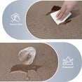 thumbnail image 6 of Kitchen mats for Floor, 2PCS Kitchen Rugs Non-Slip Water and Oil Absorbent Runner Rugs for Kitchen, Floor, Office, 17.3"x30"+17.3"x47", Apricot, 6 of 7