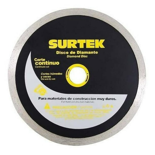Disco De Diamante Corte Continuo 4 123472 Surtek 123472
