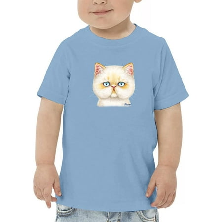

Serious Kitten T-Shirt Toddler -Kayomi Harai Designs 4 Toddler