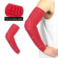 thumbnail image 1 of Elbow Sleeve Padded Compressed Arm Forearm Guard Sports Shooter Sleeves Protective Pads Support for Football Basketball Volleyball, 1 of 1