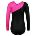 thumbnail image 2 of BAOHULU Gymnastics Leotard for Girls Long Sleeve Practice Outfit Dancewear, 2 of 5