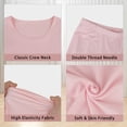 thumbnail image 5 of COMFREE Thermal Underwear for Women, Ultra Soft Long Johns Set Base Layer Top and Bottom for Cold Weather, 5 of 6