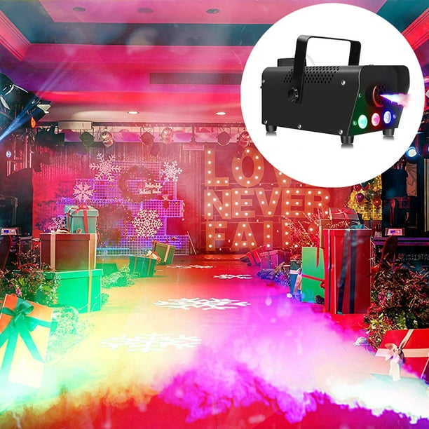 500W RGB LED Mini machine à fumée Disco DJ Party machine à brouillard