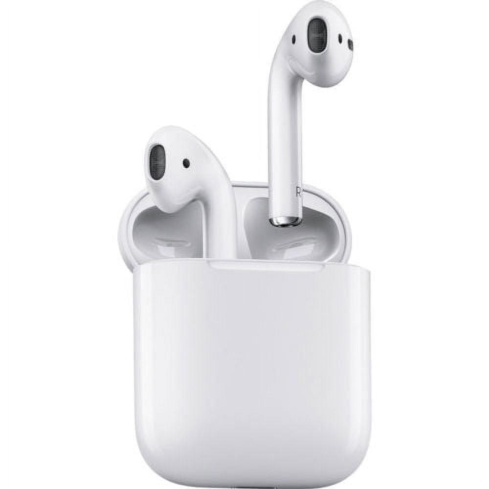 Pre-Owned Restored Apple AirPods Wireless Bluetooth Headphones - White (MMEF2AM/a)
