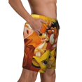 thumbnail image 3 of The Lion King Mens Swim Trunks Quick Dry Board Shorts with Mesh Lining, Hawaii Beach Shorts Swimwear Bathing Suits, 3 of 7