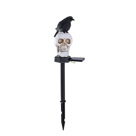 

Wuljfeng Halloween Lights Solar Ground Insert Light No Wiring Long Last Skeleton Animal Halloween Decorations Outdoor Outdoor Solar Lights for Yard Decorative for Patio Doorway