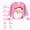 X131-Pink, variant on NOLDARESChristmas 2 Piece Girl Boys Pajamas Kids Long Sleeve Pajamas Pjs Printed Sleepwear Set for Toddler Baby Xmas Loungewear X131-Hot Pink
