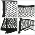thumbnail image 3 of 2-Pack Stretchable Small Cargo Nets for Car Trunk, Seat Back, Ceiling Storage Organizer, RV Accessories, Mesh, 3 of 6