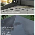 thumbnail image 5 of WildBreak 10 x10 Feet Pop Up Canopy with 4 Sidewalls, One Button Push Setup - Black, 5 of 7