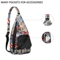 thumbnail image 4 of Journey Friendly Sling Backpack - Lightweight Waterproof Shoulder Bag for Travel, Commute & Daily Adventures, 4 of 4