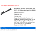 thumbnail image 2 of Rear Shock Absorber - Compatible with 2017 - 2019 Mercedes-Benz GLE43 AMG 2018, 2 of 2