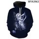 thumbnail image 3 of 2021 Nueva moda Astronauta 3D Impreso Sudaderas Casuales Cool Sudaderas Hombres Mujeres Niños Moda Jersey Niño Niña Niños Abrigo, 3 of 5