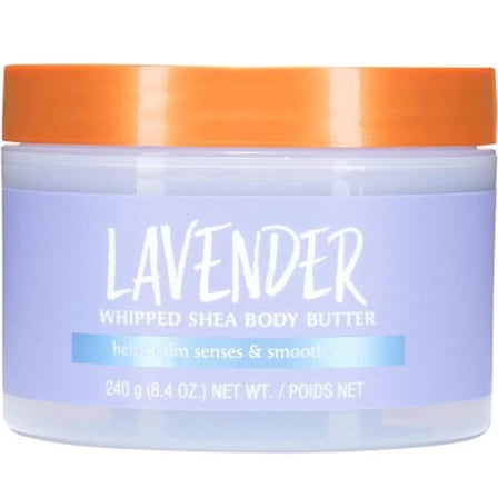 Tree Hut Lavender Whipped Shea Body Butter 8.4 Oz! Formulated With Real Sugar, Lavender