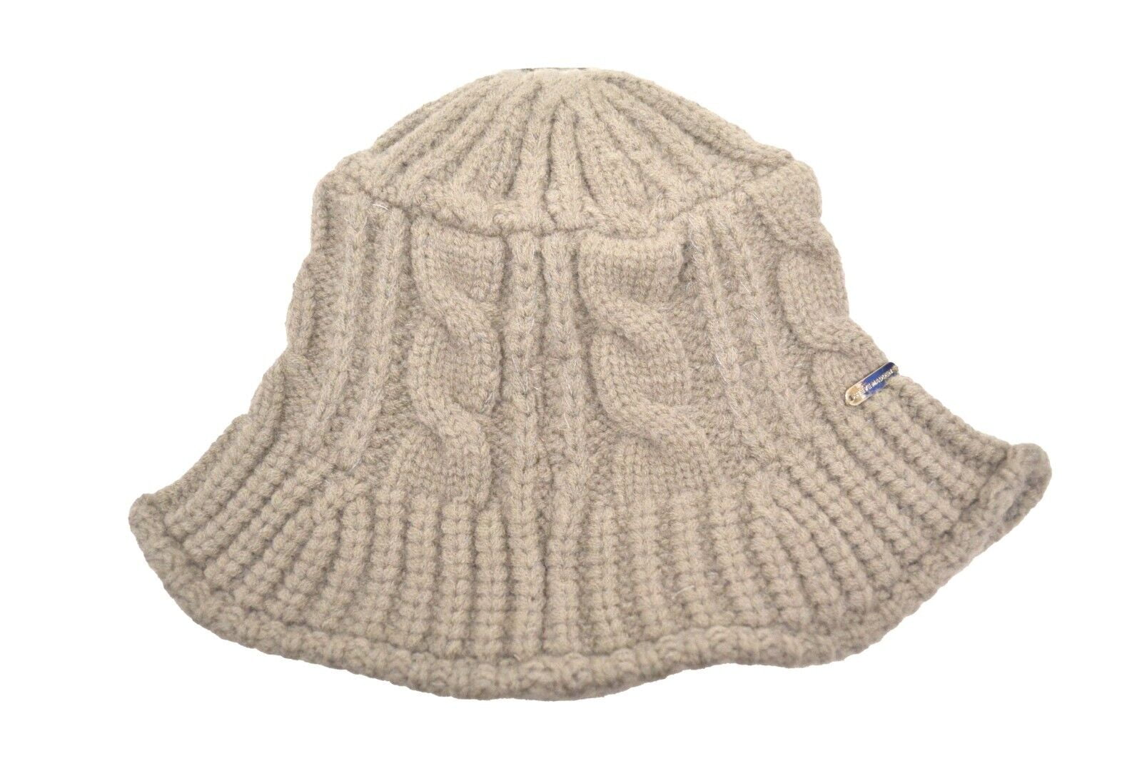 Steve Madden Womens Cable-Knit Bucket Hat (Black) - Walmart.com