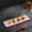 Pink-PK-clearacne, variant on OEFNTAC Plastic Sushi Tray Long Rectangle Serving Platter Party Dessert Cake Plate 11.5x3.7x0.8in