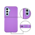 thumbnail image 6 of Ebizware for Samsung Galaxy S23 FE 5G Phone Case, Heavy Duty Shockproof Case [Military Grade Drop Tested] Dual Layer Full Body Protective Cover for Galaxy S23 FE 5G - Purple/Mint, 6 of 7