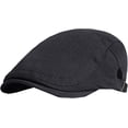 thumbnail image 4 of CoCopeaunts Beret Hats for Women Spring Summer Cotton Vintage Ivy Flat Cap Retro Artist Painter Beret Hat Adjustable Newsboy Cap, 4 of 7