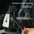 thumbnail image 4 of High-Carbon Steel Forging Sledge Hammer Head, Thickened Woodworking Hammer With Ergonomic Handle, Square Head Construction For Heavy-Duty Tasks, 1* Professional Blacksmith &, 4 of 9