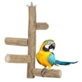 thumbnail image 4 of Wood Pet Parrot Perch Activity Standing Branches Toy Biting Playing Supply, 4 of 8