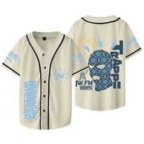 Jay Wheeler TRAPPii Tour Merch T-shirts Summer Women Men Fashion Casual Short Sleeve Baseball Jacket Shirts
