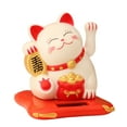 thumbnail image 2 of Gwong Decoración hogareña Ondeando adorno de gato seguro decorativo elegante japonés afortunado gato solar eléctrico para oficina Gwong 21059851, 2 of 6