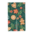 thumbnail image 7 of XMXT Japanese Noren Doorway Room Divider Curtain,Cute Christmas Cookie Graffiti Restaurant Closet Door Entrance Kitchen Curtains, 34 x 56 inches, 7 of 7