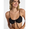 thumbnail image 4 of No Boundaries Underwire Bikini Top, Women’s XXS-XXL, 4 of 5
