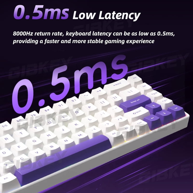 Magnetic Axis Gaming Mechanical Keyboard RGB Backlight 8K Return Rate Hot Swap switch Custom Key Range E-Sport Game keyboards
