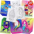 thumbnail image 1 of Libros para colorear ArtCreativity, varios tamaños, paquete de 20 unidades, 1 of 7