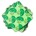 thumbnail image 2 of Watercolor Broccoli Foam Coaster Set of 4, 2 of 3
