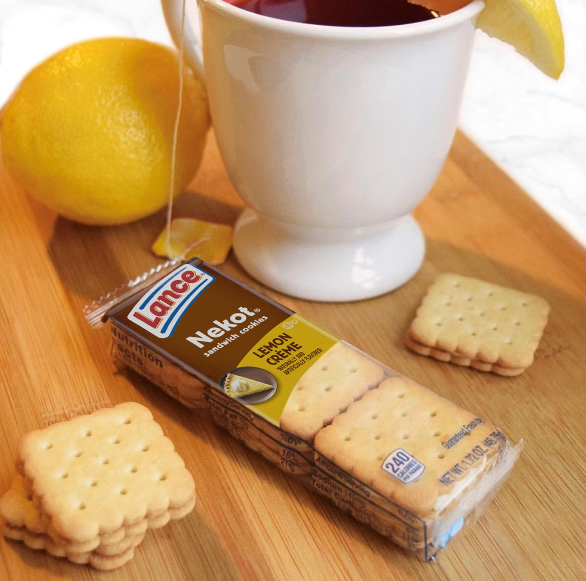 Lance Sandwich Cookies, Nekot Lemon Creme, 8 Ubuy Singapore