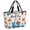 Blue, Orange, Pink, variant on Sunmmer Beach Beach Bag for Women, Large Breathable Mesh Beach Tote Bag, Nautical Starfish Shells Bags Floral Watercolor Sandproof Lightweight Travel Bags for Vacation Picnic Swimming Pool