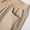 thumbnail image 6 of EDFBUYKRS Wide Leg Sweatpants Women Tall 34 Inseam Women's Casual Pants High Waisted Straight Leg Trousers with Drawstring Pockets Comfortable Stretchy for Daily Wear Gym Outdoor Riding M, 6 of 8