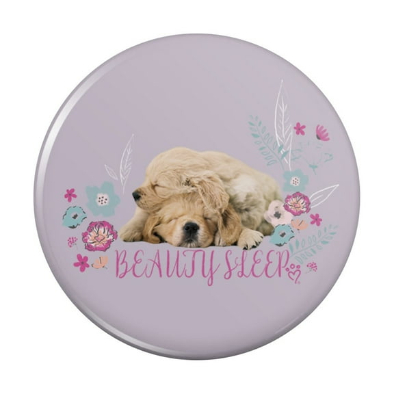 Puppies Dogs Beauty Sleep Kitchen Refrigerator Locker Button Magnet