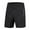 Black, variant on Workout Shorts Men Casual Printed Mid Waist Drawstring Shorts Quick Dry Sports Shorts with Zip Pockets Mens Shorts Silver