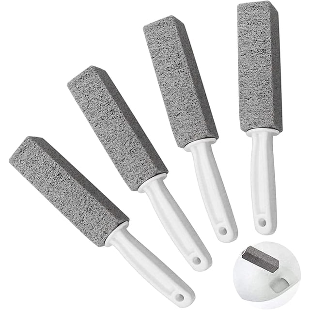 Limpiador de piedra pómez natural, eliminación de manchas de cal, herramienta de limpieza versátil para baño, fregadero de cocina, parrilla y piscina, material resistente y duradero, no tóxico e