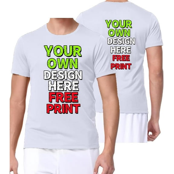 Sutucom Men's and Women's Same Basic Style Printed Short-Sleeved T-shirt | Comfortable Pure Cotton | Daily Leisure | S-XXL | One-Piece Packed