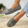 thumbnail image 6 of Wensltd Spring Fall Shallow Mouth Shoes Fashion Casual Style Solid Color Round Toe Women's Flats, 6 of 8