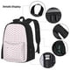 thumbnail image 3 of Easygdp Pink Paw Mochila para Niños y Niñas con Set de Caja de Almuerzo y Estuche para Lápices 3 en 1, Mochila Escolar Estampada para Adolescentes, 3 of 7