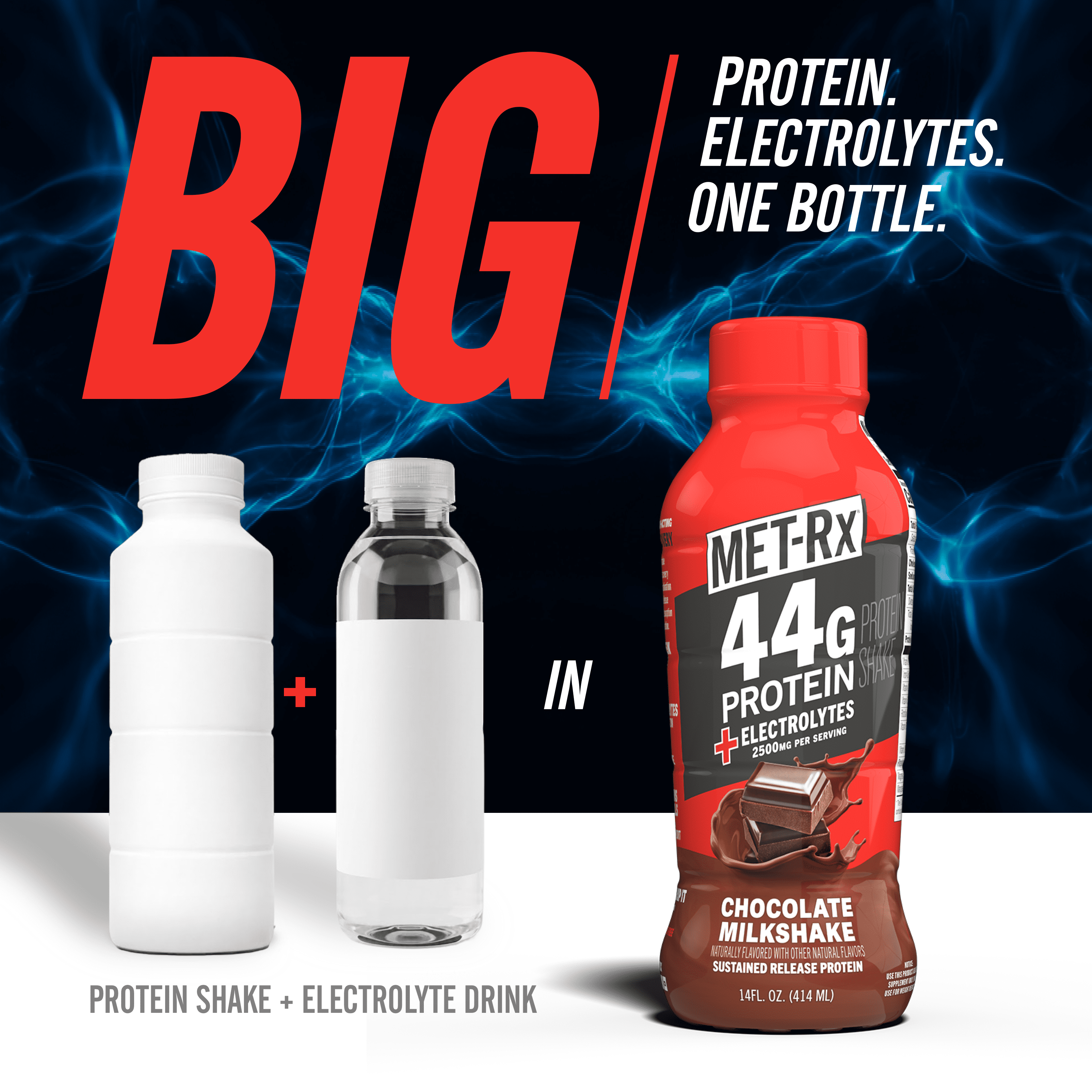 MET-Rx Chocolate RTD 44g High Protein Shake 1ct