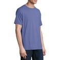 thumbnail image 2 of Hanes Men's and Big Men's ComfortWash Short Sleeve Pocket Tee, Up To Size 3XL, 2 of 5