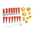 thumbnail image 2 of Applicateur de Buse en Acier Inoxydable avec Baseuniversel Intégré Buse Outil de Calfeutrage Outil Réutilisable Calfeutrage Buse Outil Kit Luxe Finition, 2 of 5